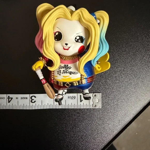 Pokemon Pikachu Harley Quinn Figure Mashup Suicide Squad Cosplay Action Figure - Picture 8 of 8